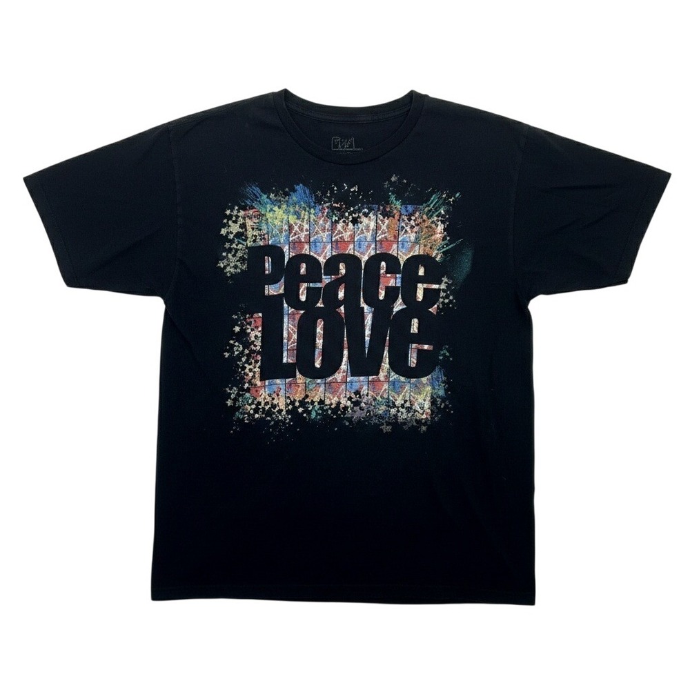 Hard Rock Cafe Ringo Starr Peace Love T-Shirt Black‎ L